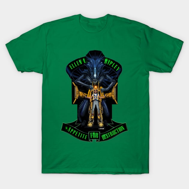 Ripley's Powerloader T-Shirt by spacelord